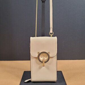 Crossbody Cell Phone Purse for Women, Genuine Leather Ladies Crossbody Phone Bag